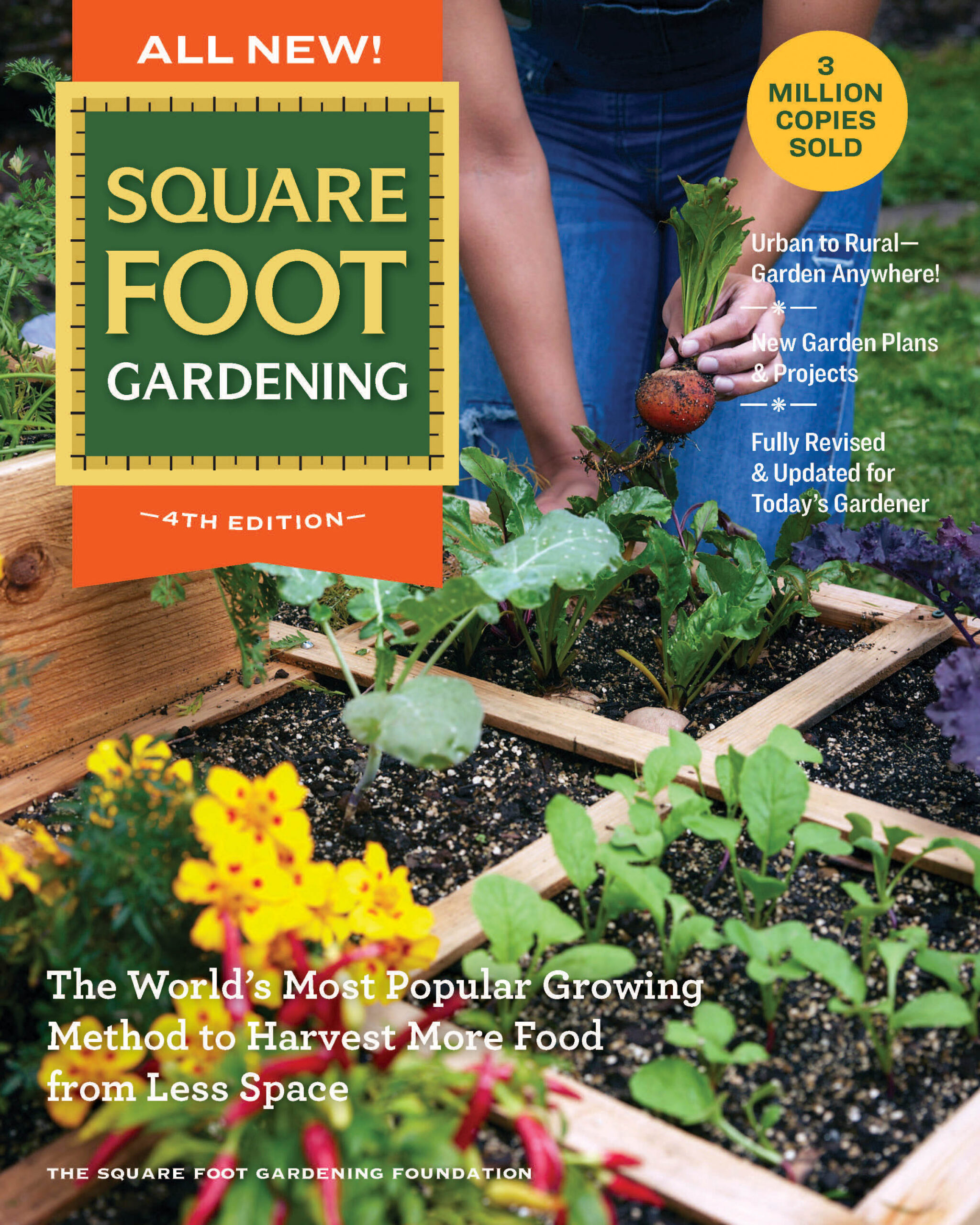All New Square Foot gardening 4th edition cover